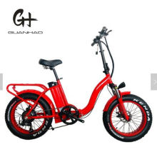 20" 1000 Watt 48V Bafang Motor Ladies Fat Tire Electric Bikes Ebike Big Tyre Electric Bicycle
